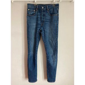 Levi's 501 High waist skinny jeans
